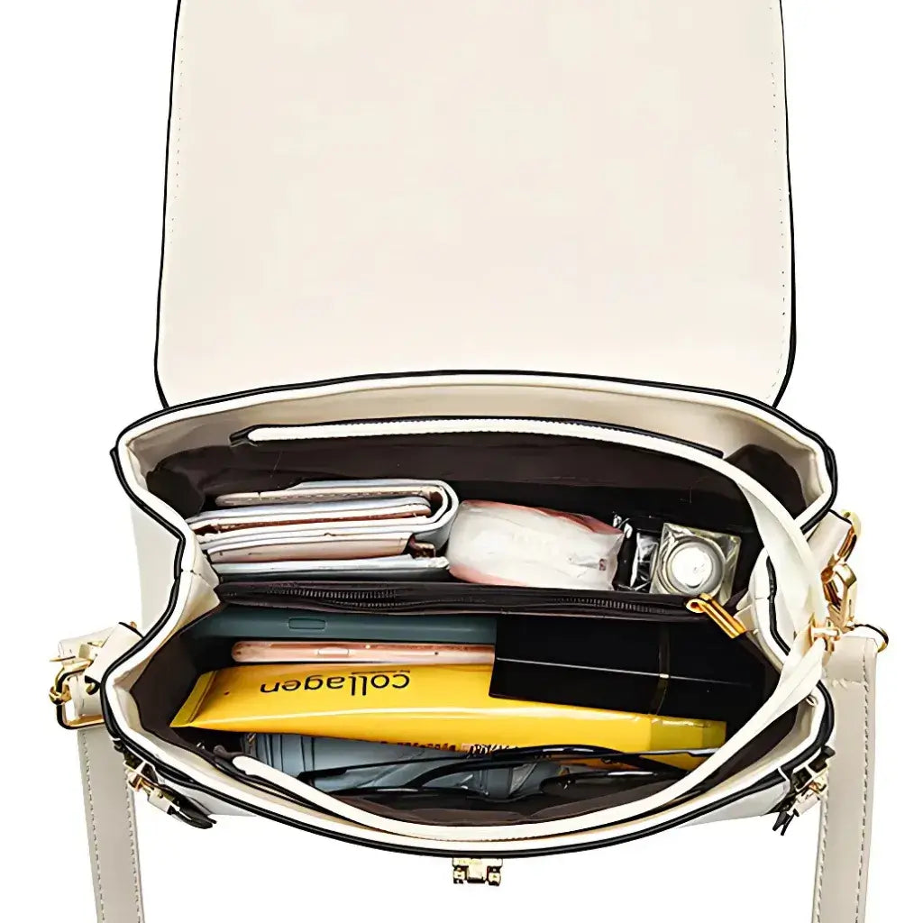 Bolsa Feminina Pequena Off White Modelo Vienna