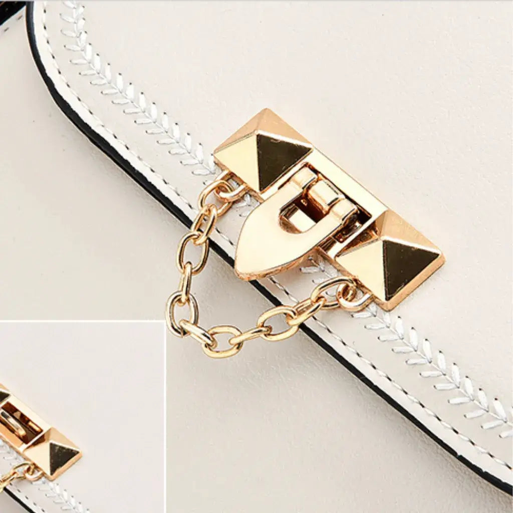 Bolsa Feminina Pequena Off White Modelo Vienna