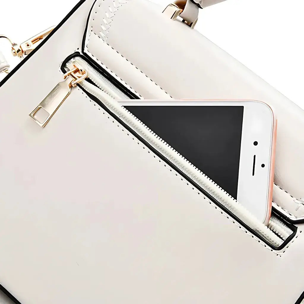 Bolsa Feminina Pequena Off White Modelo Vienna