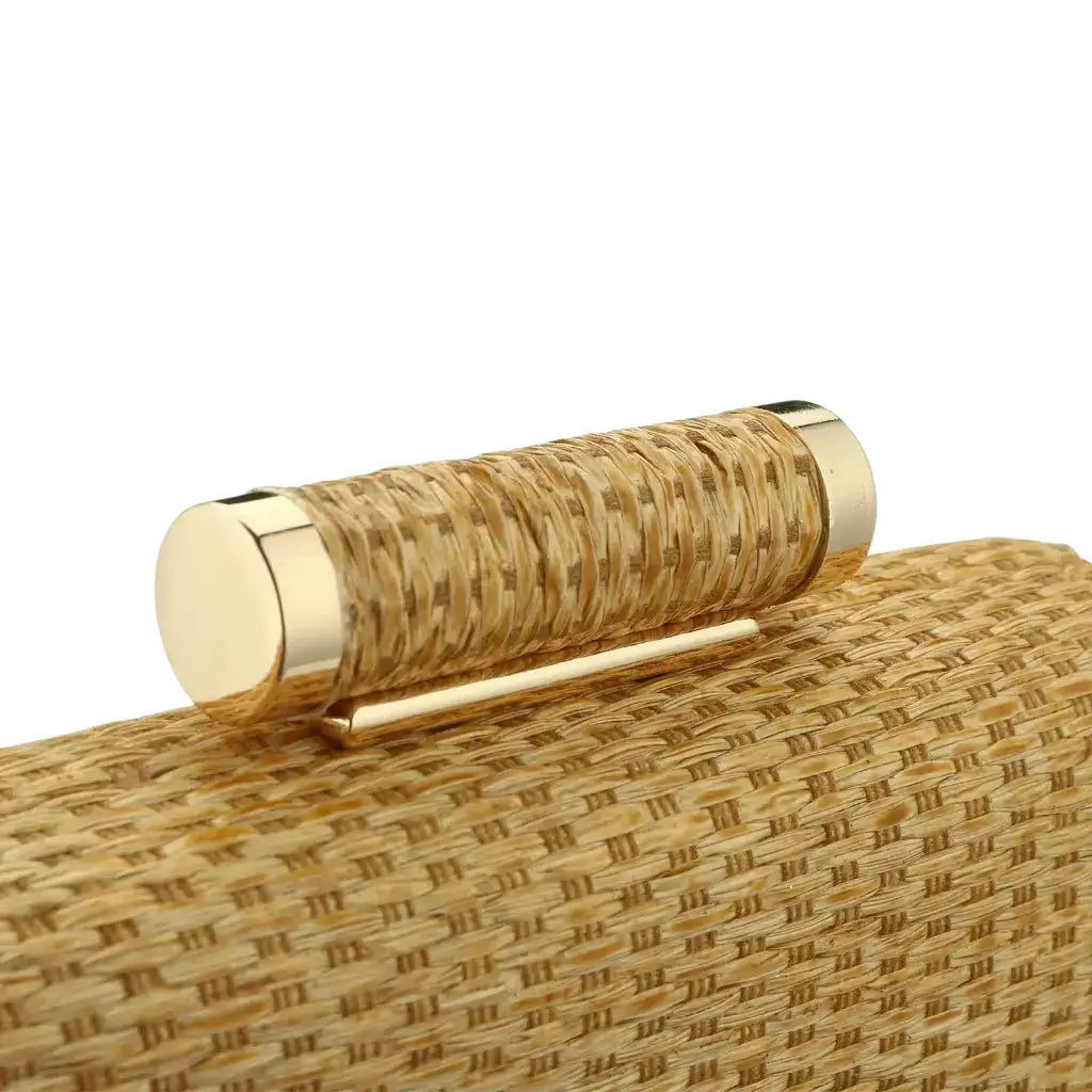 Bolsa de Palha Modelo Nature Bege