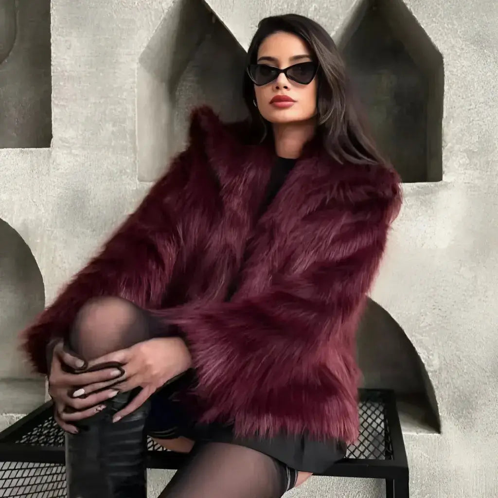 Casaco Feminino Vinho Fox