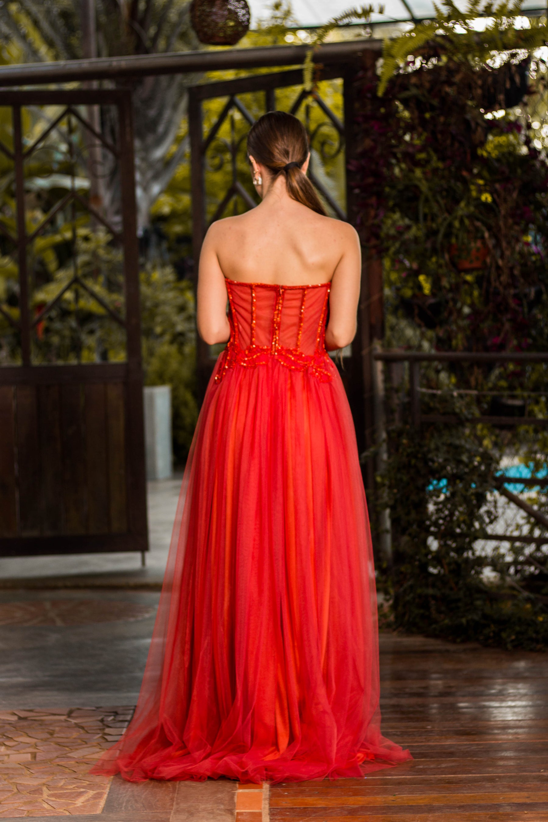 VESTIDO MONACO - Terracota