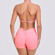 Cojunto Top e Cropped Empina Bumbum Modern Fanny - FITNESS