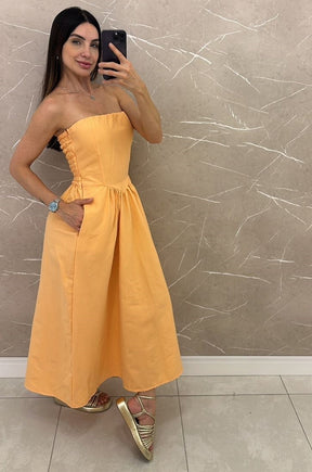 VESTIDO CAMILA LINHO