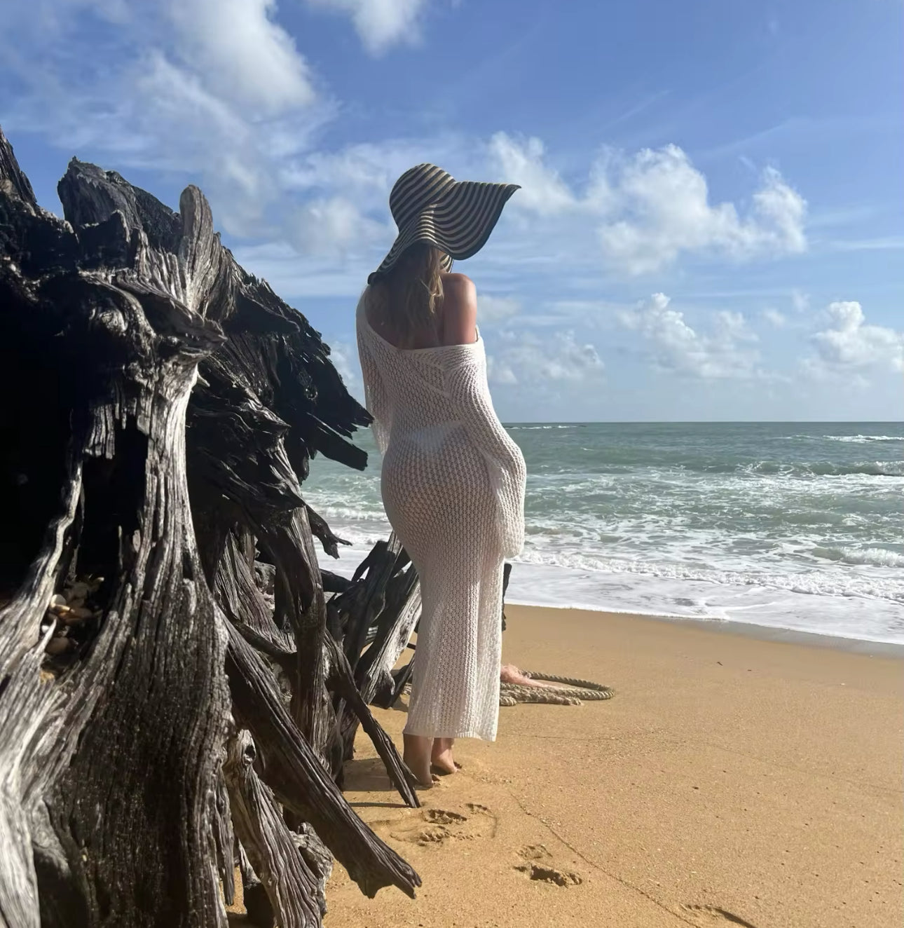 Saída de praia vestido