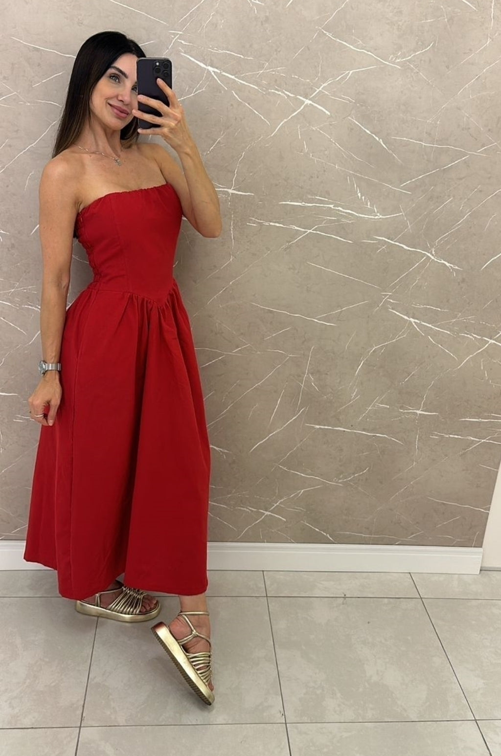 VESTIDO CAMILA LINHO