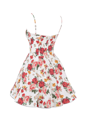 Vestido Curto Floral Modelador Com Forro em Tule Modern Lille - GOLDEN ERA