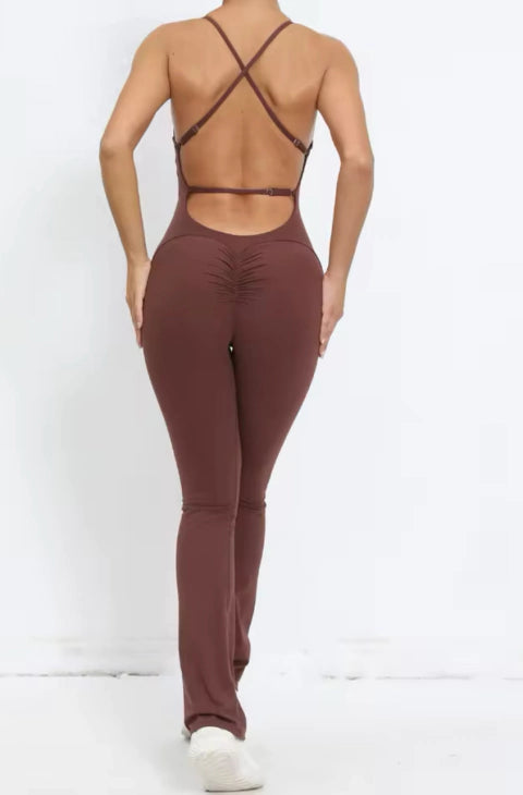 Macacão Flare Moda Gringa Modern Deluxe - FITNESS