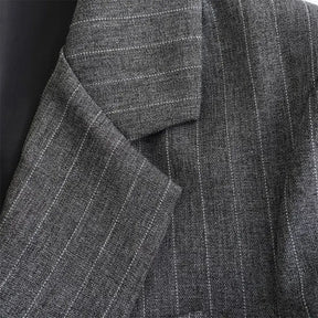 Blazer Feminino Alongado Cinza Soraya