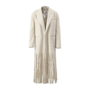 Blazer Feminino Alongado Lã Batida Far West