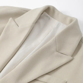 Blazer Feminino Alongado Lã Batida Far West