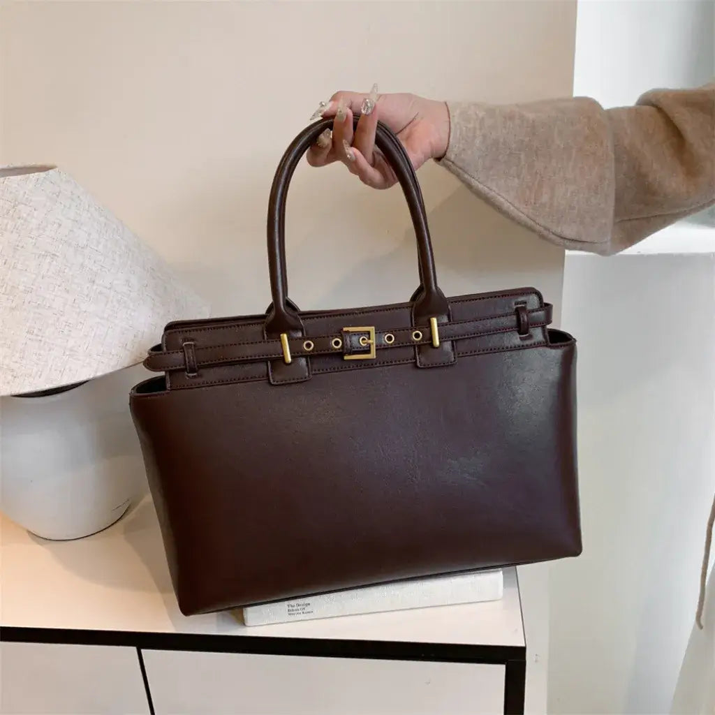 Bolsa Feminina Grande de Couro Amélia