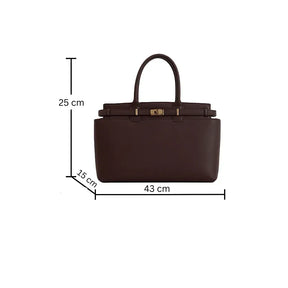 Bolsa Feminina Grande de Couro Amélia
