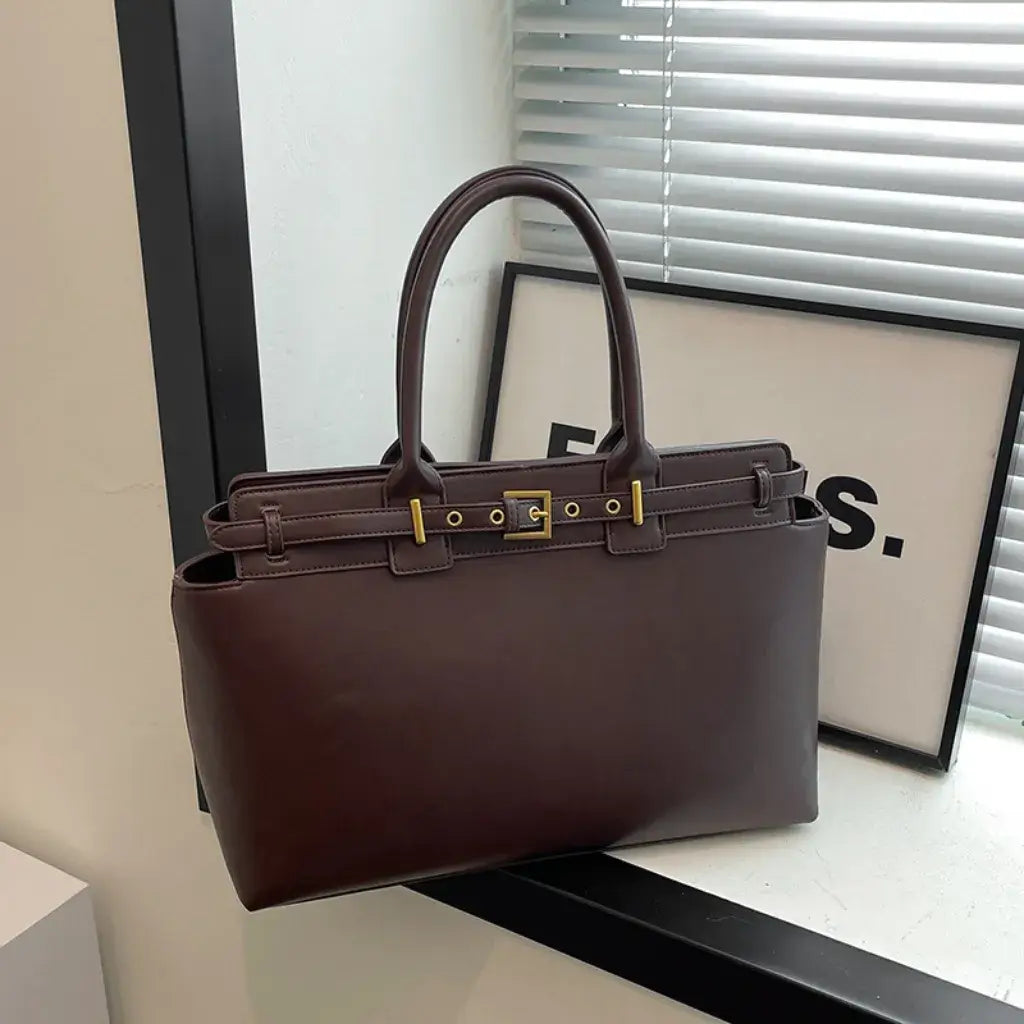Bolsa Feminina Grande de Couro Amélia
