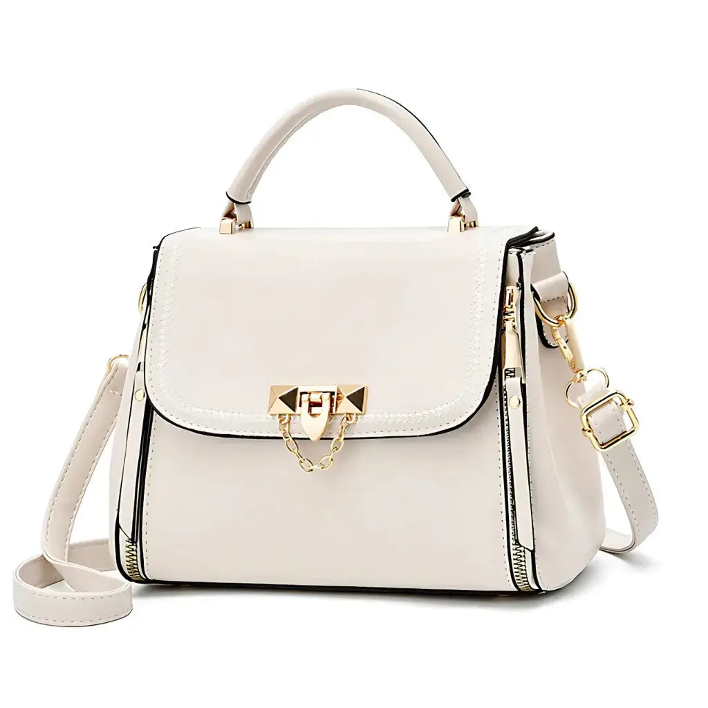Bolsa Feminina Pequena Off White Modelo Vienna