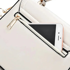 Bolsa Feminina Pequena Off White Modelo Vienna