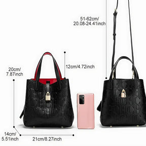 Bolsa Feminina de Couro Modelo Audrey