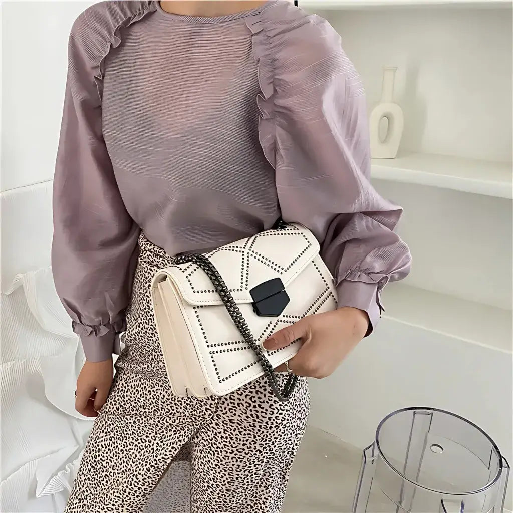 Bolsa Feminina de Couro Modelo Prestige