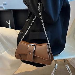 Bolsa Feminina de Couro Modelo Saphira