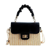 Bolsa de Palha Modelo Secret Black