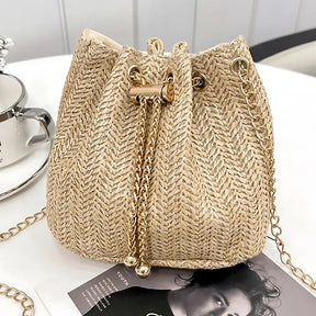 Bolsa de Palha Modelo Veneza