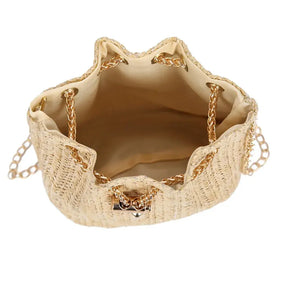 Bolsa de Palha Modelo Veneza