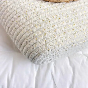 Bolsa de Palha Modelo Lolla Off White Bege