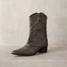 Bota Feminina Texana Cáqui Denver