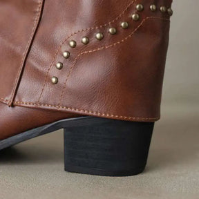 Bota Feminina Texana Marrom Denver