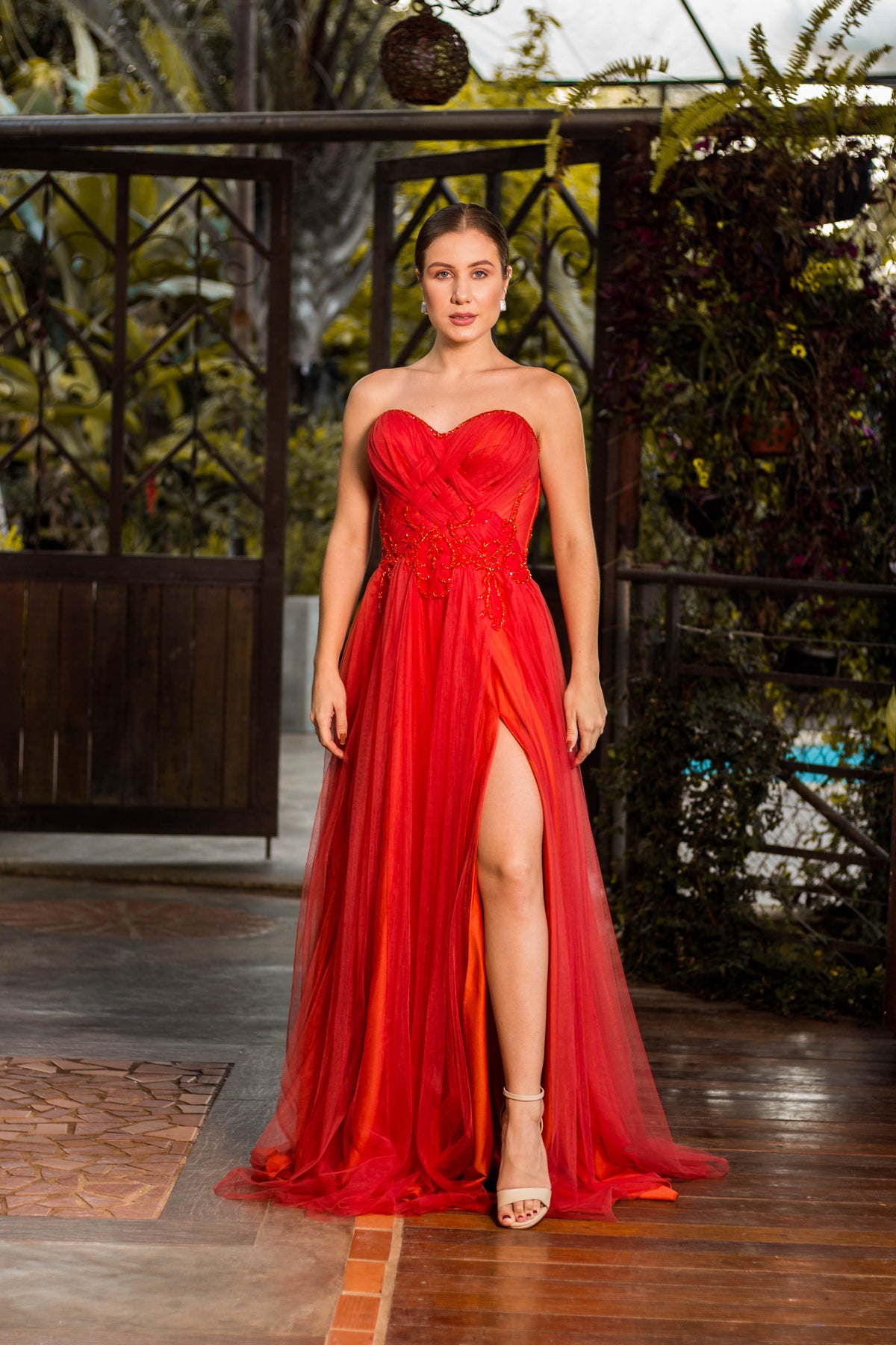 VESTIDO MONACO - Terracota