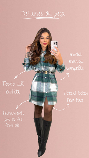 Chemise Ashley - Verde