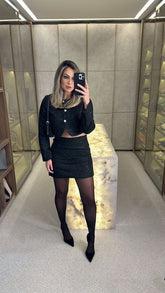 Conjunto Lana Tweed Dior | Casaquinho e Saia