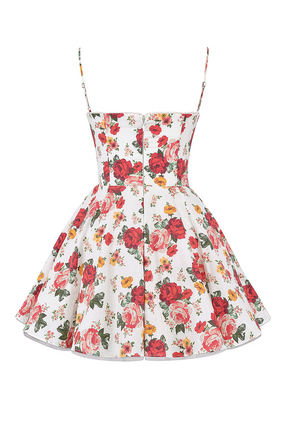 Vestido Curto Floral Modelador Com Forro em Tule Modern Lille - GOLDEN ERA