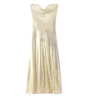 Vestido gold